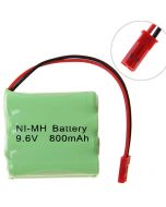 Pack De Batterie Ni-Mh 3A 9.6V 800Mah Avec Plug-8 Rouge Pcs A Pack (Double Niveau)