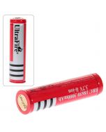 Batterie Rechargeable Li-Ion Protégée Protected Ultrafire 18650 3.7V 3000Mah