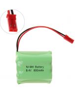 Batterie En Forme D'Échelle Ni-Mh 3A 8.4V 800Mah Avec Plug-7 Rouge Pcs A Pack