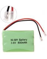Ni-Mh AAA Pack De Batterie 3.6V 800Mah Pour Téléphone Sans Fil-3 Pcs Dans Un Brut