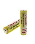 Batterie Li-ion protégée Ultrafire BRC 18650 3600 mAh 3.7 V (2 pièces)