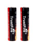 Trustfire Protected 18650 3.7V True 2400Mah Batteries De Lithium Rechargeables (1 Paire)