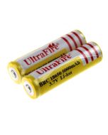 Jaune Ultrafire Brc 18650 5000Mah 3.7V Batterie Li-Ion Non Protégée (2Pcs)