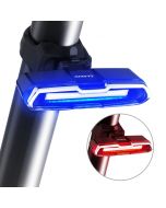 Lumière de vélo super lumineuse USB rechargeable LED feu arrière de vélo 5 phare à mode d'éclairage