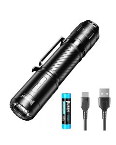 WUBEN C3 lampe de poche LED USB C lampe de poche rechargeable 1200 Lumens IP68 lanterne étanche avec batterie 2600 mAH 18650