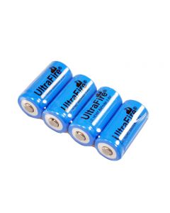 Batterie Li-Ion Rechargeable 3.7V Ultrafire Lc 16340 880Mah (4 Paquets)
