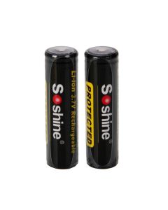Soshine Protected 2800mAh 18650 Li-ion 3.7 V Batterie