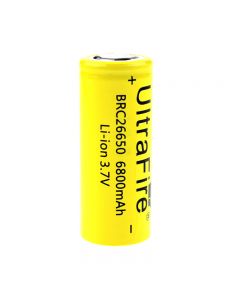 Ultrafire BRC 26650 3.7V 6800Mah Batterie Li-Ion Rechargeable Non Protégée