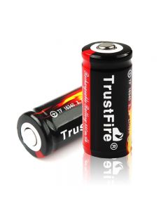 Trustfire 16340 / Cr123A Batterie De Li-Ion Rechargeable 3.7V 880Mah (1 Paire)