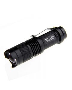 Mini Ultrafire Sk68 Cree Xpe Led 300Lm Lampe De Poche Zoomable (1 * 14500 / Aa)