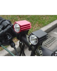 Lumières de vélo simples L2, 4 modes, phare de vélo LED Max 1200 lumens (capuchon de lampe uniquement)