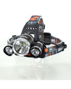 Boruit Rj-3000 Led Phare 3000-Lumen 3Xcree Xm-L T6 Headlamp De Mode Avec Chargeur