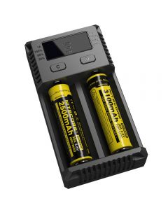 Chargeur Nitecore Nouveau I2 Pour Li-Ion / Imr / Lifepo4 / Ni-Mh / Ni-Cd Chargeur De Batterie / Batterie Universelle