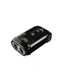 Nitecore TINI 2 SS USB-C Porte-clés rechargeable Lampe de poche LED en acier inoxydable