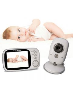 Vb603 Video Baby Monitor 2.4G Sans Fil Avec 3,2 Pouces Lcd 2 Voies Audio Talk Talk Vision Night Vision Sécurité Caméra Caméra Caméra Caméra