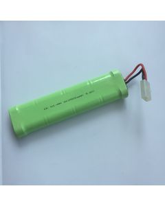 Ni-Mh 2500Mah 9.6V Sc * 8 ​​Rc Blanc Battery Battery Battery