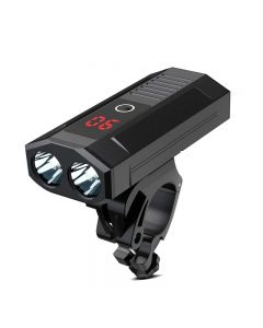 WOSAWE lumière de vélo forte lumière double tête USB batterie intégrée type d'alimentation mobile lumière de voiture