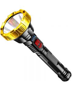 T6 LED lampe de poche haute puissance longue portée étanche camping main lampe de poche rechargeable USBht