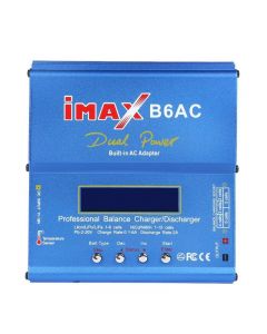 Chargeur d'équilibre IMAX B6AC 80W NiMH/NiCd batterie modèle chargeur d'avion écran LCD numérique alimentation intégrée