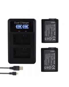 La batterie d'appareil photo NP-FW50 remplace la batterie Sony A5000 A5100 A6000 A6100 batterie au lithium numérique EOS550D chargeur