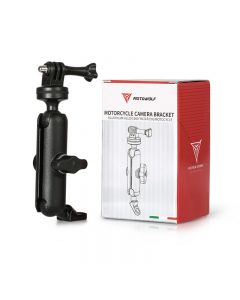 MOTOWOLF Support universel pour caméra de tableau de bord de moto DV Support de caméra en direct Support de sport pour Yamaha Honda Benelli Suzuki KTM