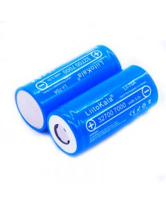 Batterie LiitoKala 3.2V 32700 7000mAh pour outils électriques / voiture à batterie / éclairage extérieur