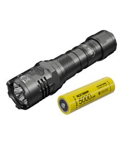 Nitecore P20iX Lampe de poche Tac rechargeable USB-C 4000 lumens avec batterie NL2150HPi 5000mAh