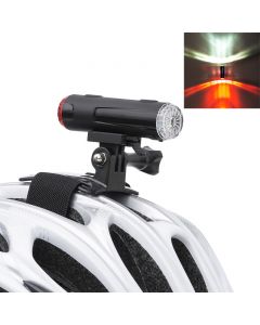 Casque de vélo lumière casque de vélo voyant d'avertissement VTT route vélo éclairage avant éclairage extérieur avant lumière