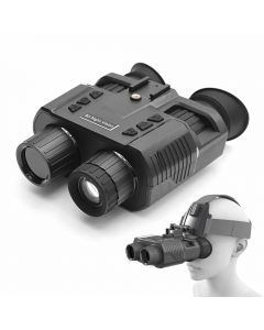 1080P HD Vision nocturne jumelles lunettes 3D infrarouge numérique tête montage Rechargeable chasse Camping équipement