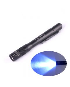 Tank007 UVE2 lumière violette détection fluorescente Ultraviolet 365nm lampe de poche (pile AAA * 2)
