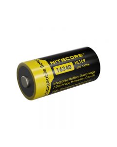 Nitecore NL169 3.42Wh 950mAh 3.6V 16340 Batterie Li-ion haute performance