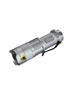 SIPIK SK68 3W 300 LM Zoom 1 mode Lampe de poche LED(1 x AA/1 x 14500)