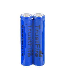 Trustfire 10440 600Mah 3.7V Batterie Li-Ion Rechargeable (2-Pack)