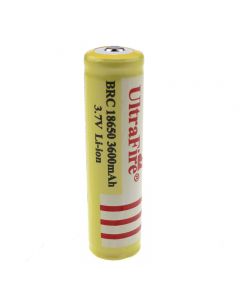 1 Unité Ultrafire 18650 3600Mah 3.7V Li-Ion Batterie Protégée Rechargeable