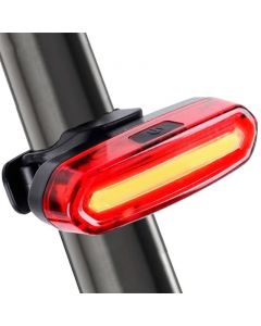 Feu arrière d'équitation étanche LED USB rechargeable VTT vélo feu arrière