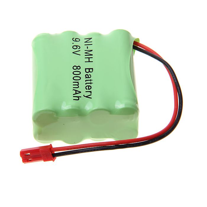 Pack De Batterie Ni-Mh 3A 9.6V 800Mah Avec Plug-8 Rouge Pcs A Pack (