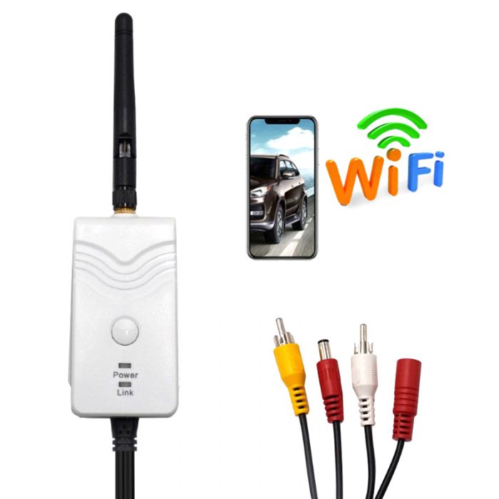 Transmetteur Av Wi-Fi 903S Étanche Wifi Wifi Vidéo Émetteur Audio 30Fps  Transmetteur De Voiture Sans
