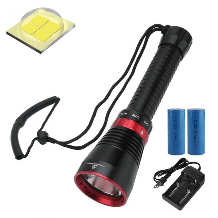 Lampe de poche de sauna à LED portable, capteur d'ondulation