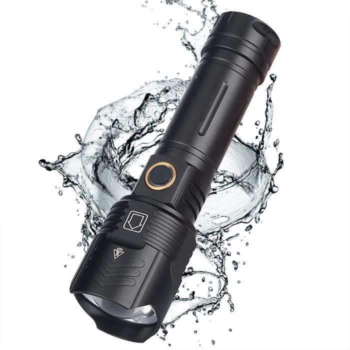 XHP90 Powerful Flashlight Led Rechargeable Lamp Powerful Waterproof  Zoomable USB 26650 Battery Zoom Camp Torch Light