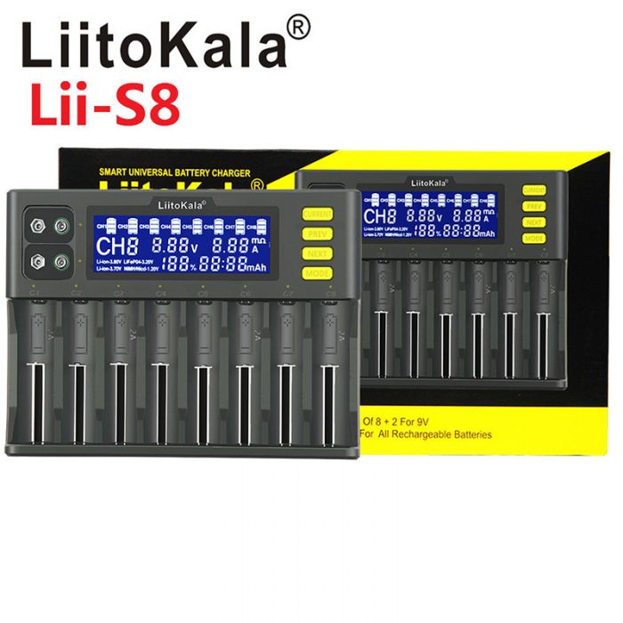 Batteries et Chargeurs,LiitoKala – chargeur de batterie pour Li