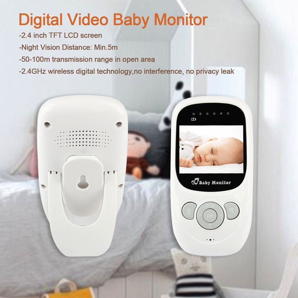 Caméra sans fil de vidéosurveillance de 9.7 pouces caméra de surveillance  vidéo de sécurité pour bébé Écoute-bébé Night Vision - Chine Cadre photo  numérique WiFi 9.7 pouces, caméra de sécurité sans fil