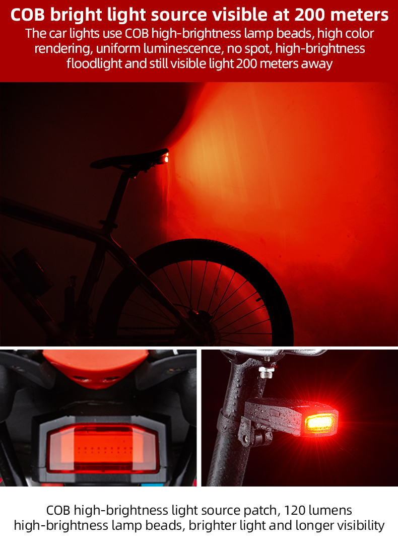 Cloche de Vélo, Vélo Cloche Électrique - Look 120 Décibels Lumière