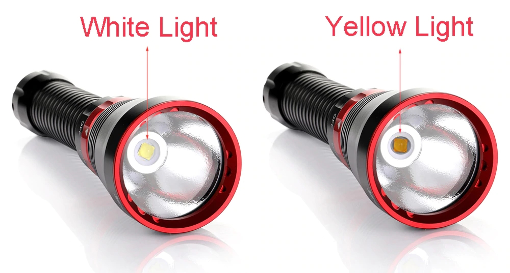 90000 Lumens Xhp70.2 Lampe de poche la plus puissante du monde Lampe de poche  LED Xhp70 la plus brillante 3 modes d'éclairage Lampe de poche USB  Éclairage puissant adapté : : Bricolage